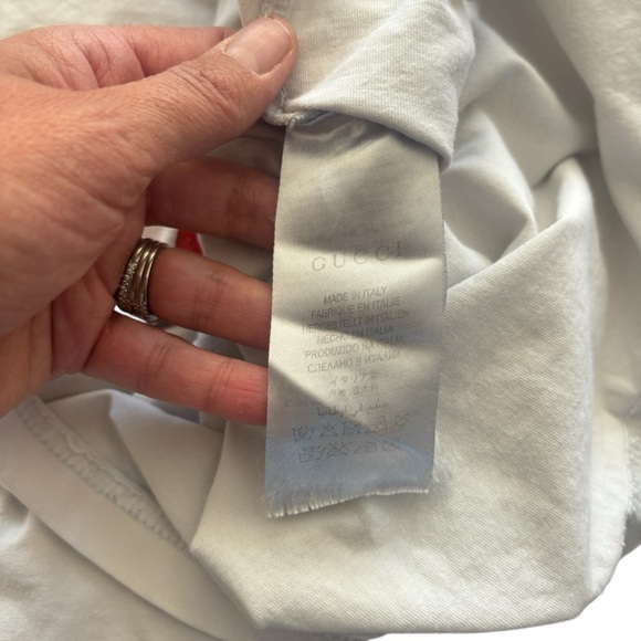 Gucci x The North Face Tee Shirt Women's Size 3XL Designer Crew Neck - Picture 8 of 11